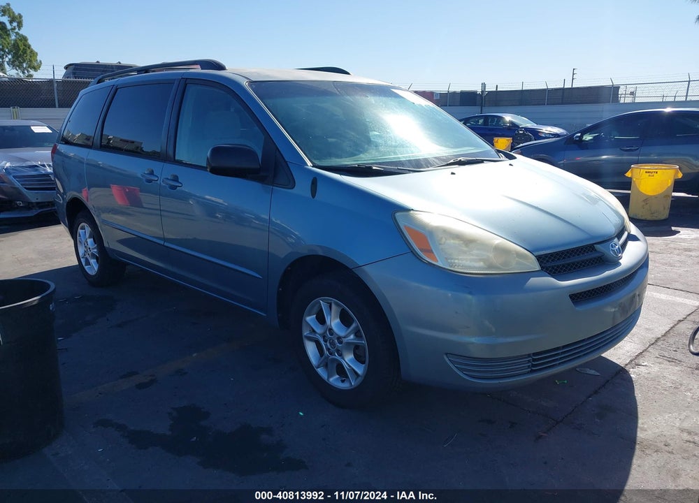 2005 TOYOTA SIENNA LE VIN: 5TDBA23C75S032665