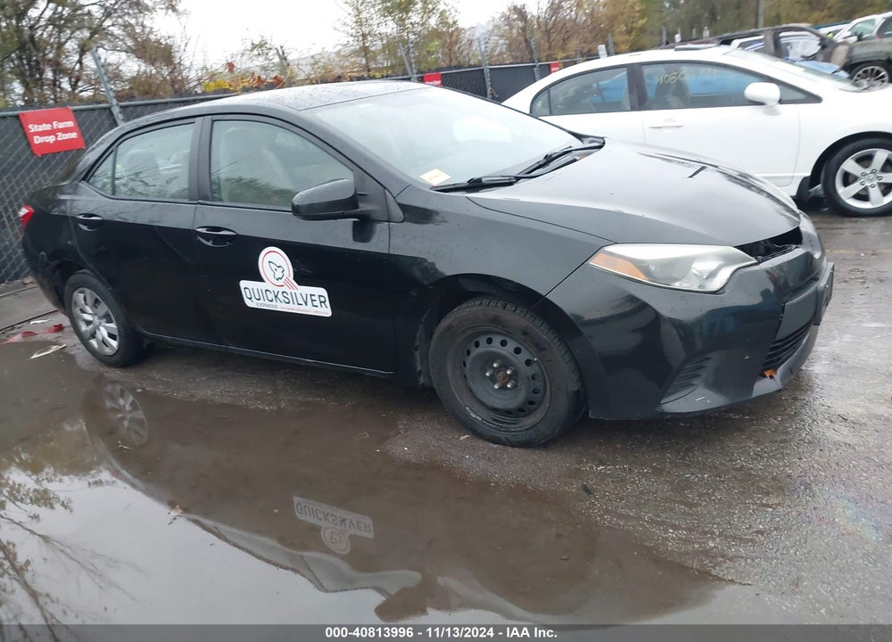 2014 TOYOTA COROLLA LE VIN: 2T1BURHE8EC023668