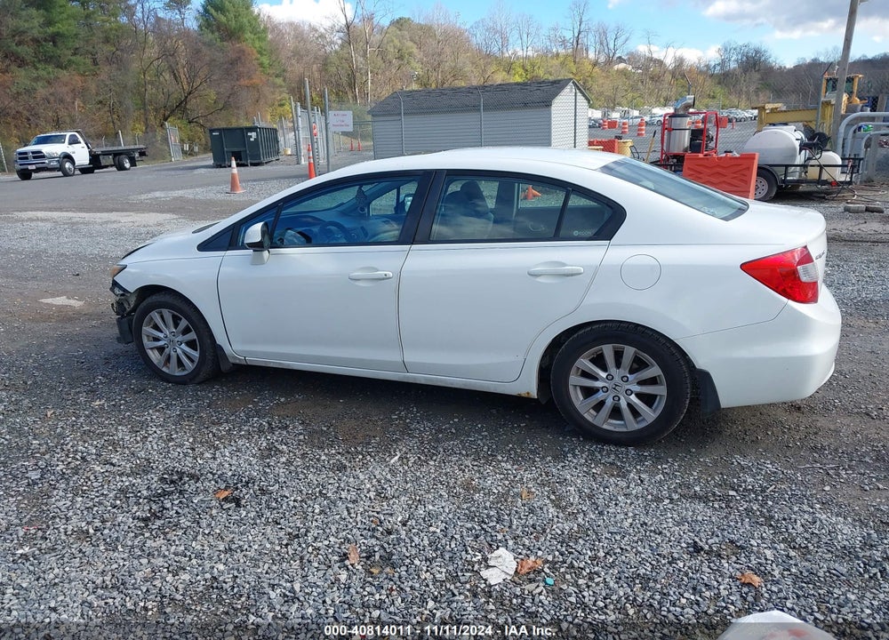2012 HONDA CIVIC EX VIN: 19XFB2F89CE075529