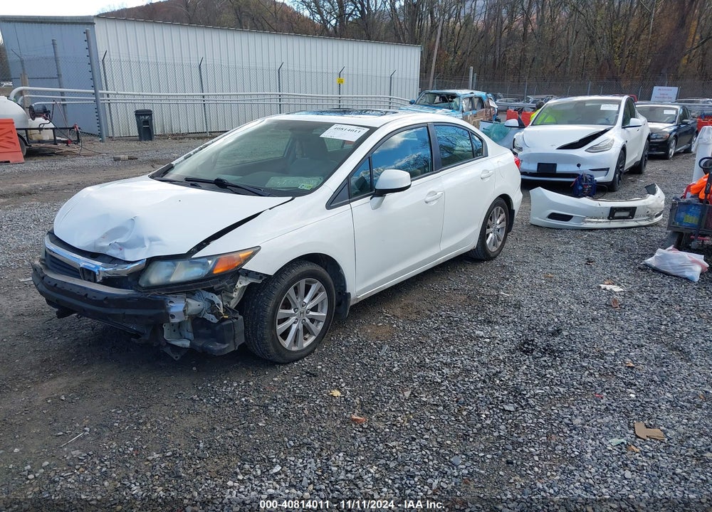 2012 HONDA CIVIC EX VIN: 19XFB2F89CE075529