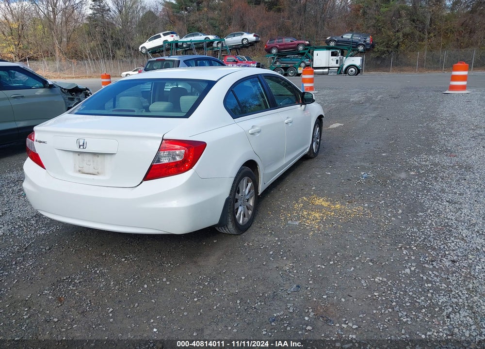2012 HONDA CIVIC EX VIN: 19XFB2F89CE075529