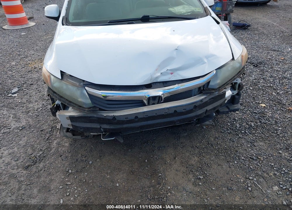 2012 HONDA CIVIC EX VIN: 19XFB2F89CE075529