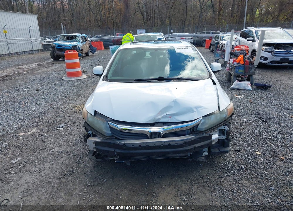 2012 HONDA CIVIC EX VIN: 19XFB2F89CE075529
