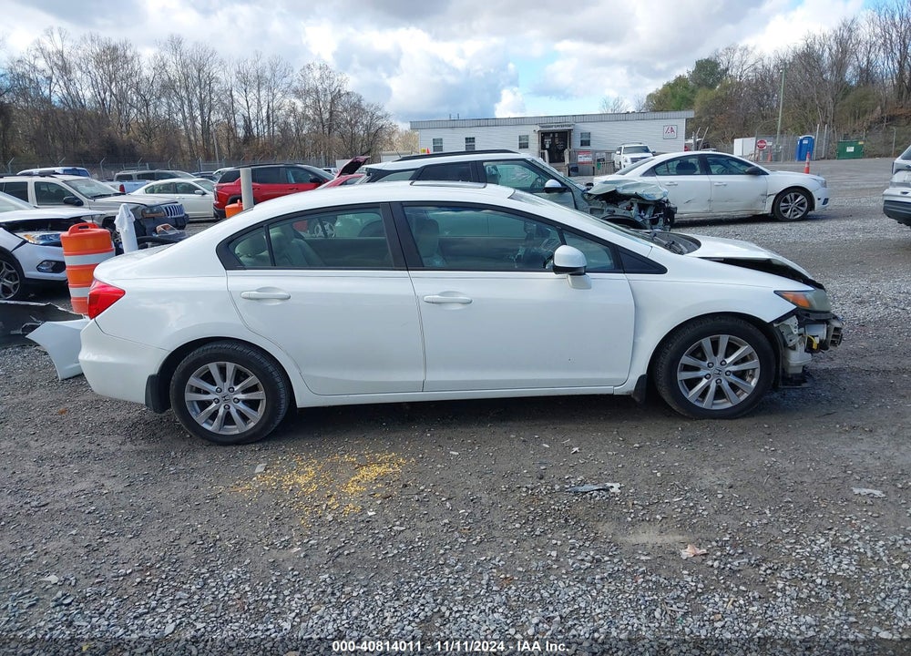 2012 HONDA CIVIC EX VIN: 19XFB2F89CE075529