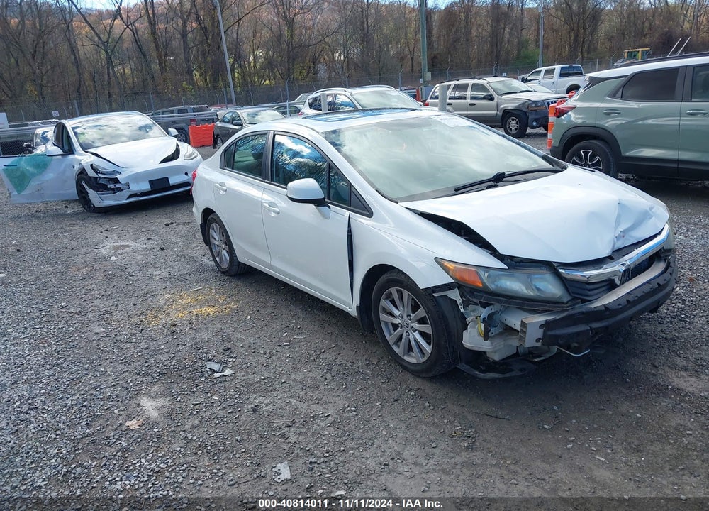 2012 HONDA CIVIC EX VIN: 19XFB2F89CE075529