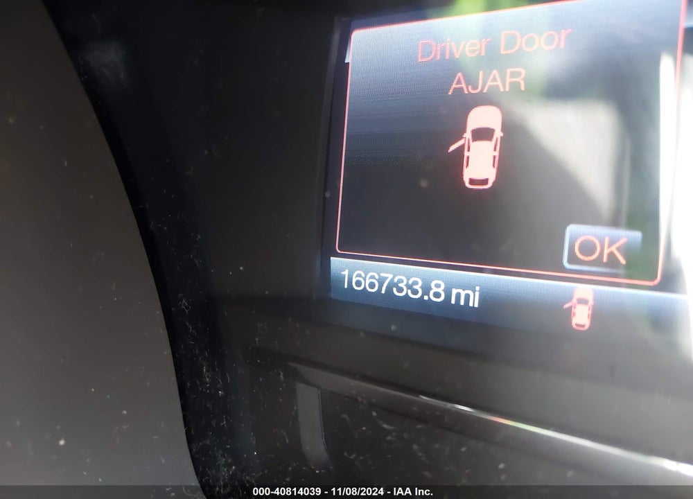 2013 FORD FLEX LIMITED VIN: 2FMGK5D89DBD26840