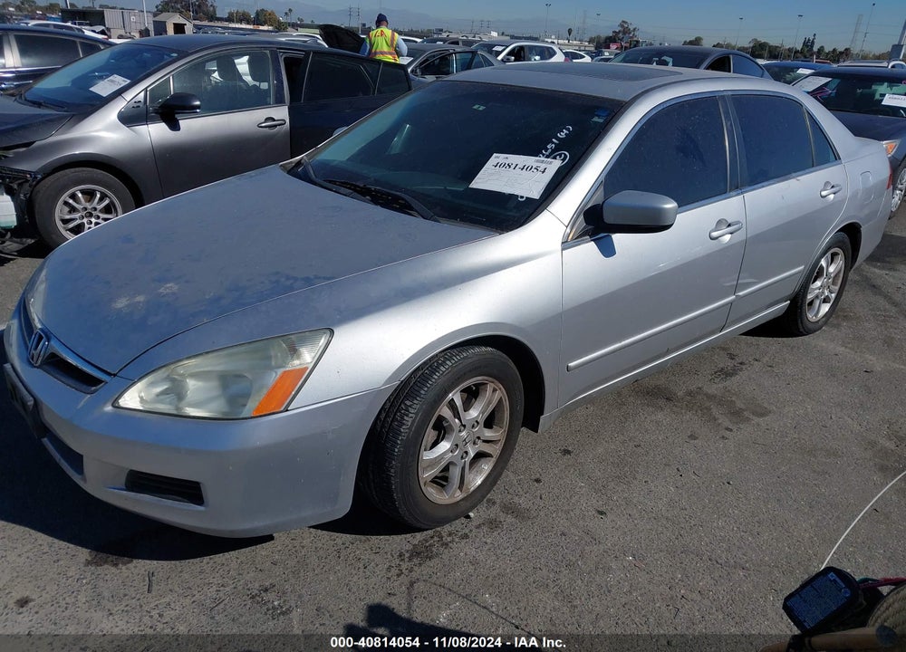 2007 HONDA ACCORD 2.4 EX VIN: 1HGCM56847A060316