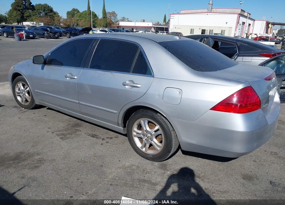2007 HONDA ACCORD 2.4 EX VIN: 1HGCM56847A060316