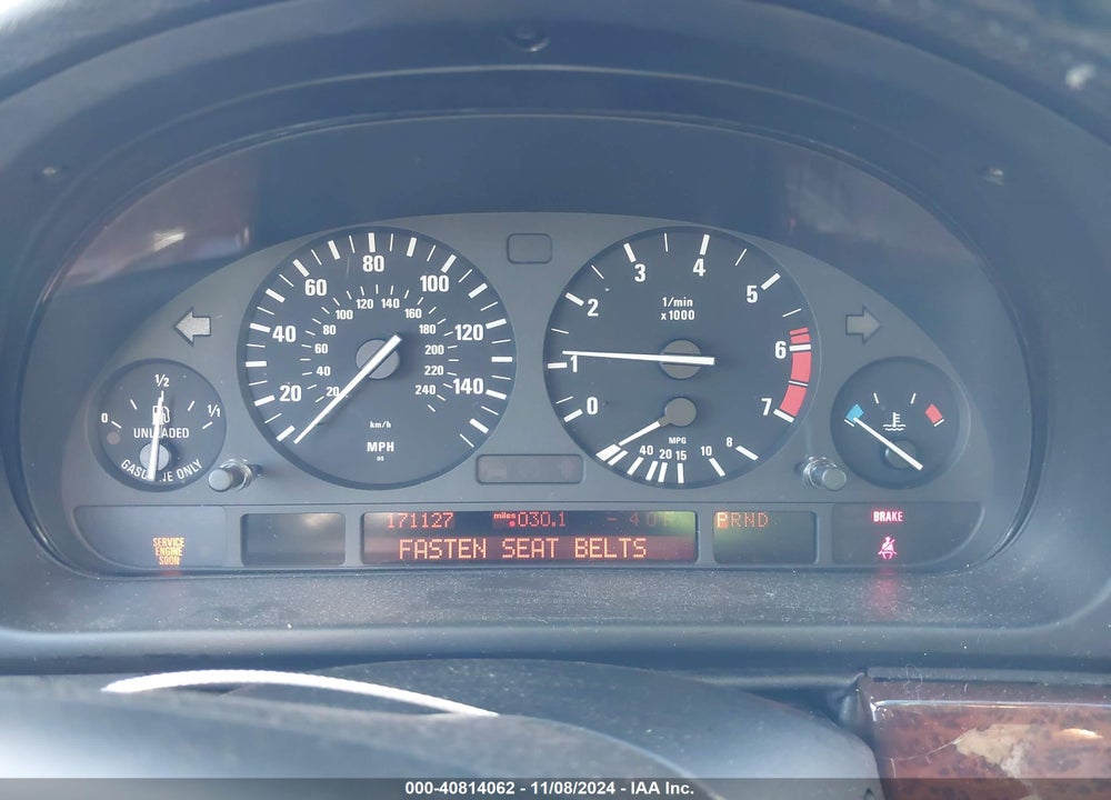 2003 BMW 530IA VIN: WBADT63483CK32372
