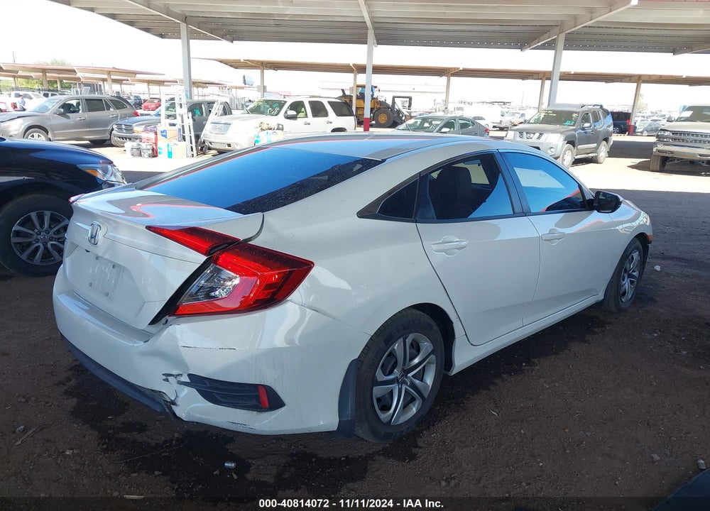2018 HONDA CIVIC LX VIN: 2HGFC2F57JH502387