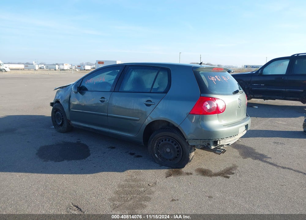2007 VOLKSWAGEN RABBIT 4-DOOR VIN: WVWDR71K97W264177
