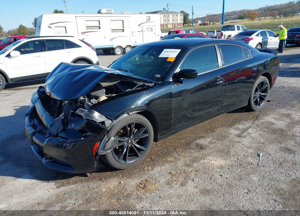 2018 DODGE CHARGER SXT RWD VIN: 2C3CDXBG8JH257736
