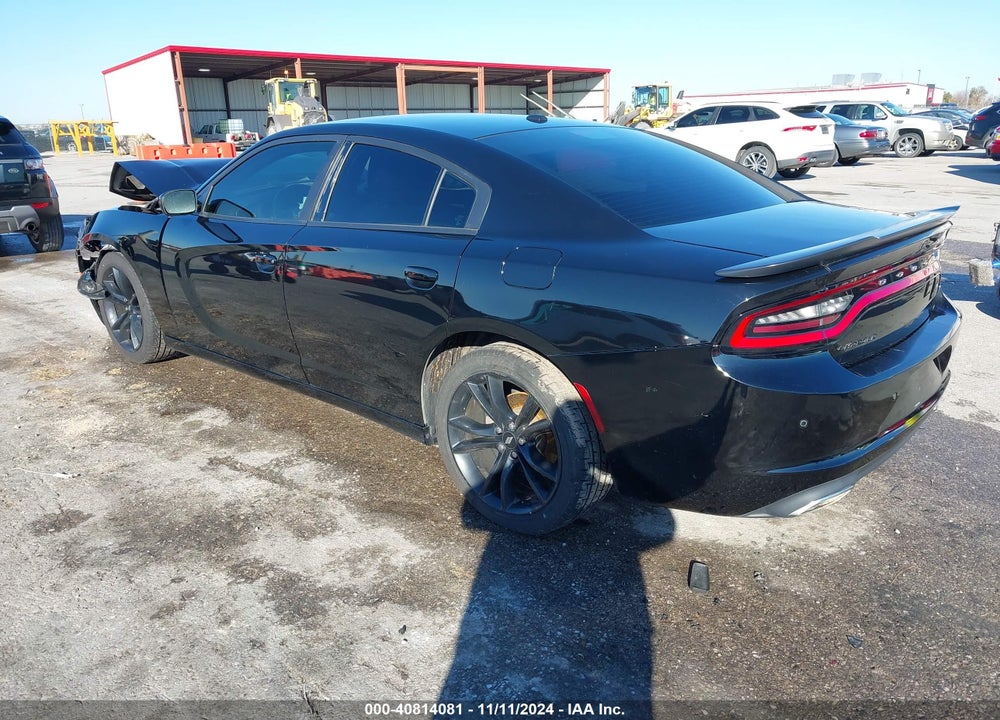 2018 DODGE CHARGER SXT RWD VIN: 2C3CDXBG8JH257736