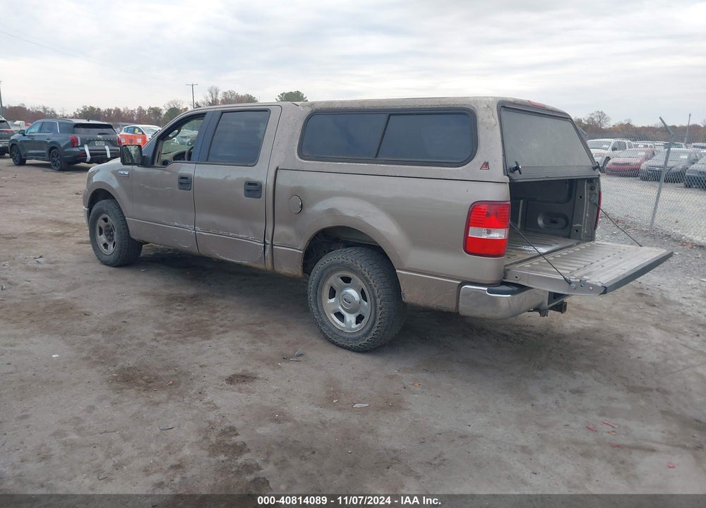 2005 FORD F-150 LARIAT/XLT VIN: 1FTPW12595KE78764
