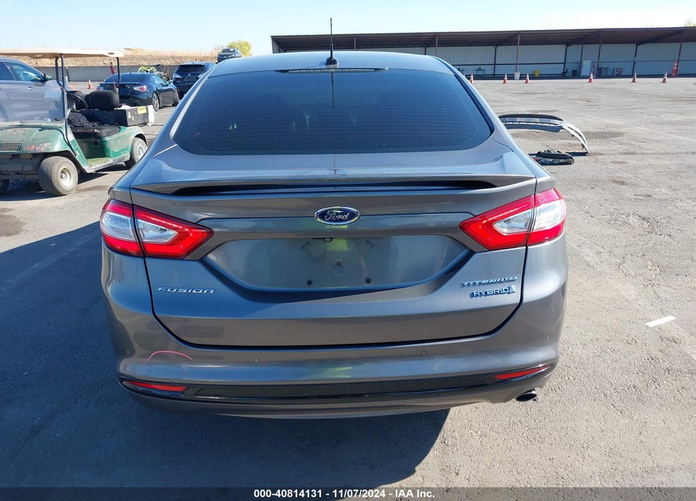 2014 FORD FUSION HYBRID TITANIUM VIN: 3FA6P0RU4ER241729