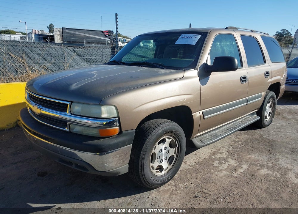 2004 CHEVROLET TAHOE LS VIN: 1GNEC13V34J294494