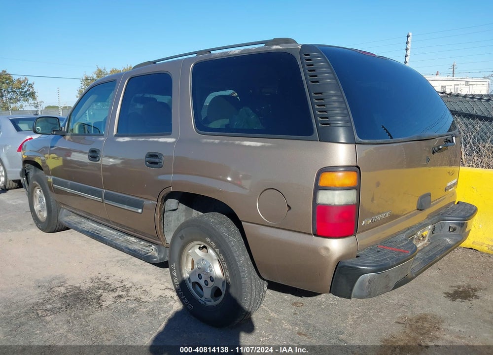 2004 CHEVROLET TAHOE LS VIN: 1GNEC13V34J294494