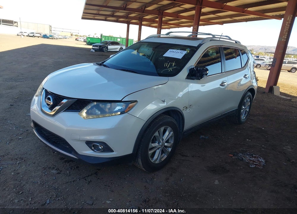 2015 NISSAN ROGUE SV VIN: 5N1AT2MT8FC828313