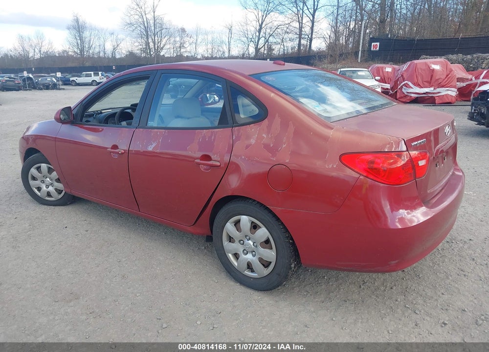 2008 HYUNDAI ELANTRA VIN: KMHDU46D48U354501