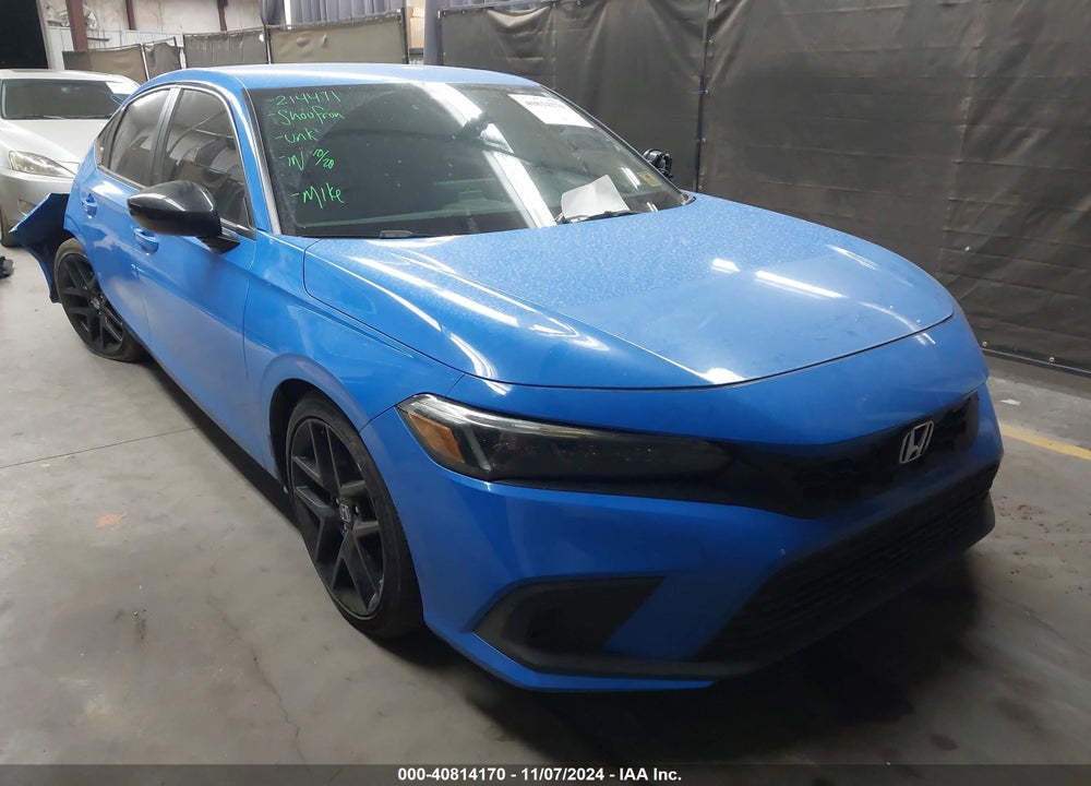 2024 HONDA CIVIC SPORT VIN: 19XFL2H83RE022103