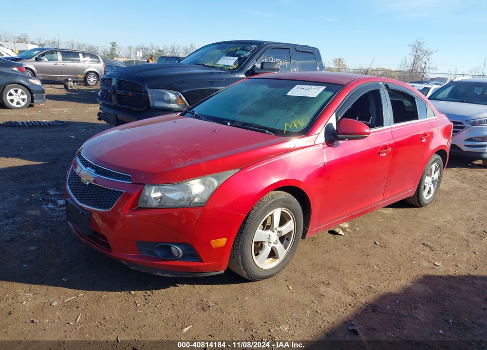 2012 CHEVROLET CRUZE 1LT VIN: 1G1PF5SC4C7158203