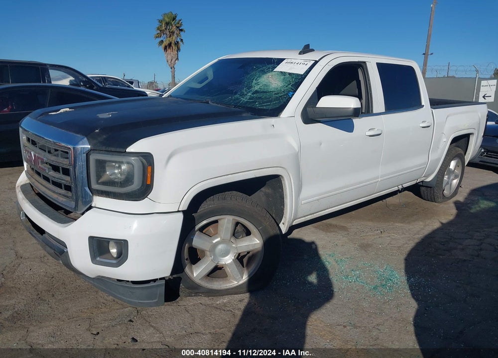 2015 GMC SIERRA 1500 SLE VIN: 3GTP1UEC6FG102204