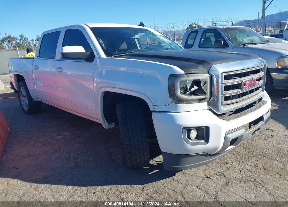 2015 GMC SIERRA 1500 SLE VIN: 3GTP1UEC6FG102204