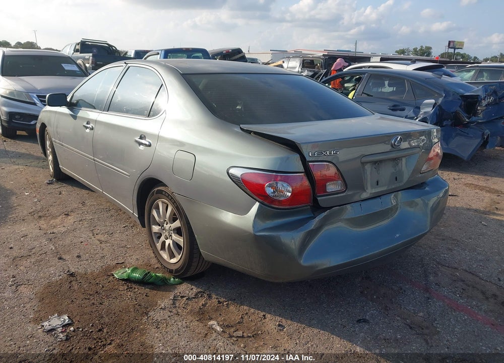 2004 LEXUS ES 330 BASE (A5) VIN: JTHBA30G740014292