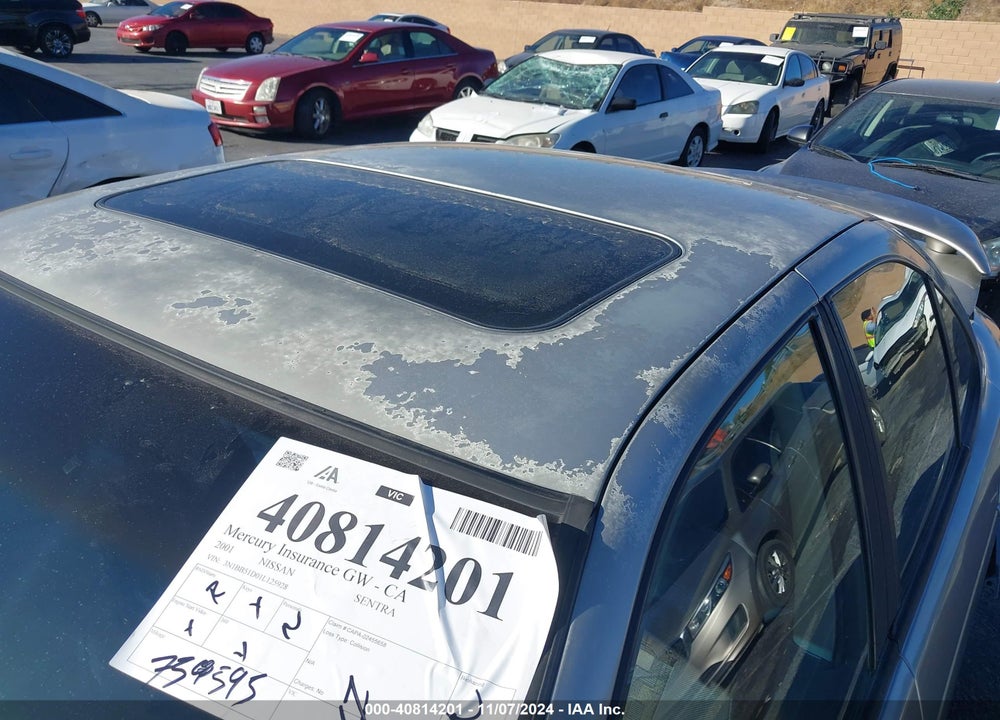 2001 NISSAN SENTRA SE- VIN: 3N1BB51D01L125928