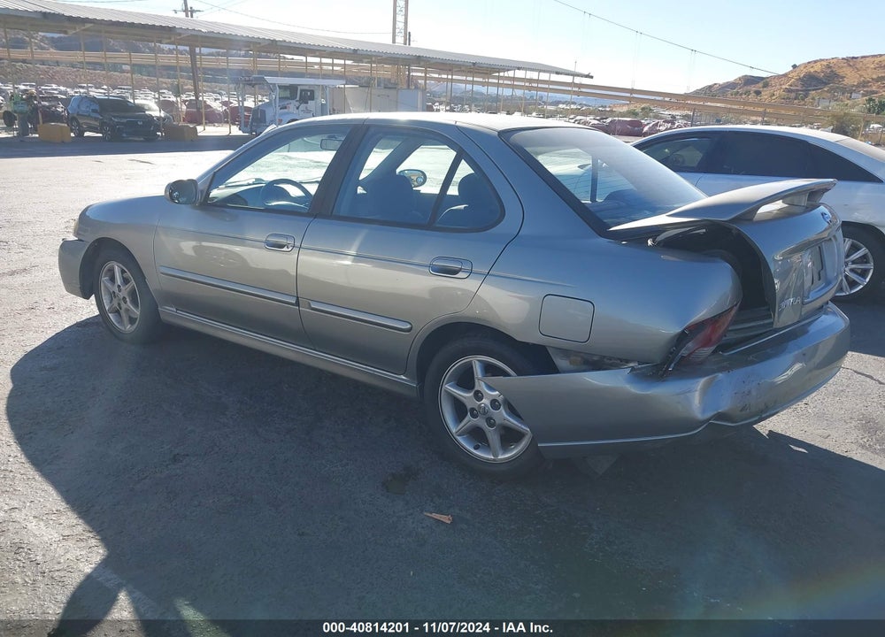 2001 NISSAN SENTRA SE- VIN: 3N1BB51D01L125928