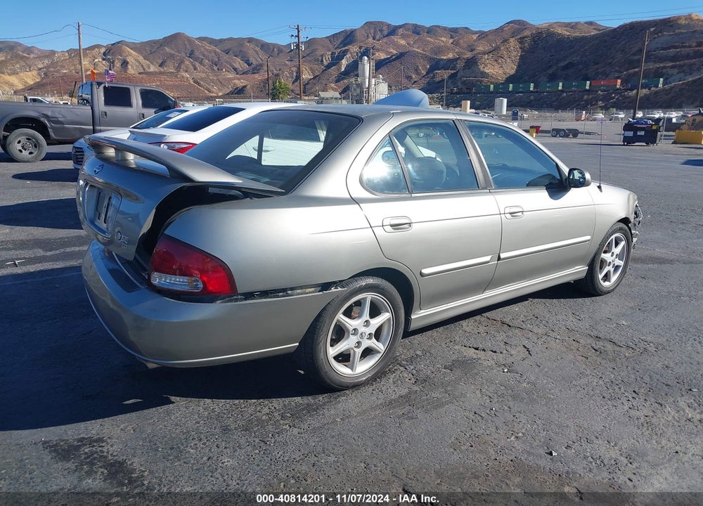 2001 NISSAN SENTRA SE- VIN: 3N1BB51D01L125928