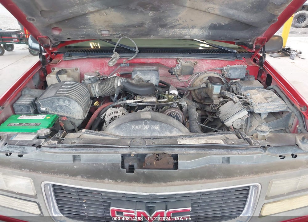 1997 GMC SIERRA 1500 SL WIDESIDE VIN: 2GTEK19R5V1558297