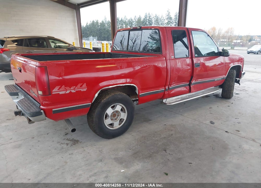 1997 GMC SIERRA 1500 SL WIDESIDE VIN: 2GTEK19R5V1558297