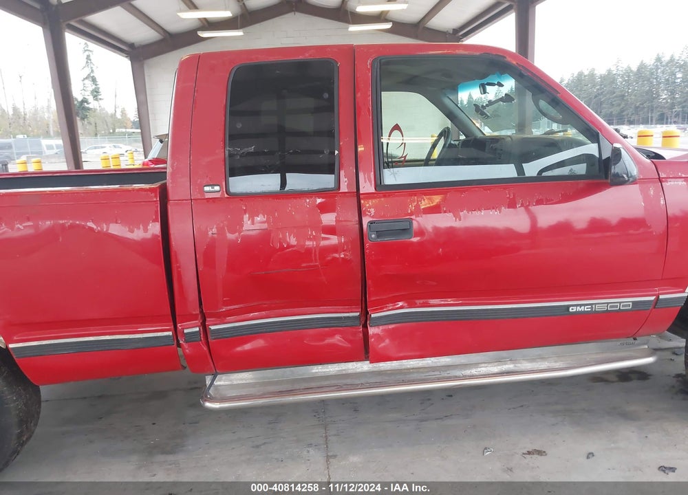 1997 GMC SIERRA 1500 SL WIDESIDE VIN: 2GTEK19R5V1558297