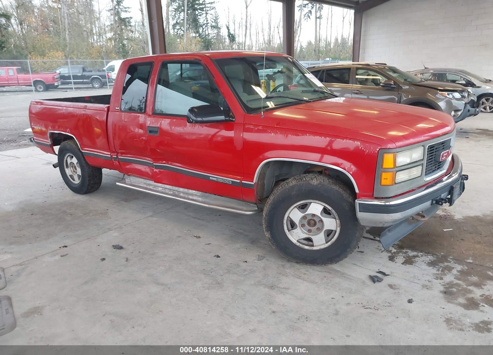 1997 GMC SIERRA 1500 SL WIDESIDE VIN: 2GTEK19R5V1558297