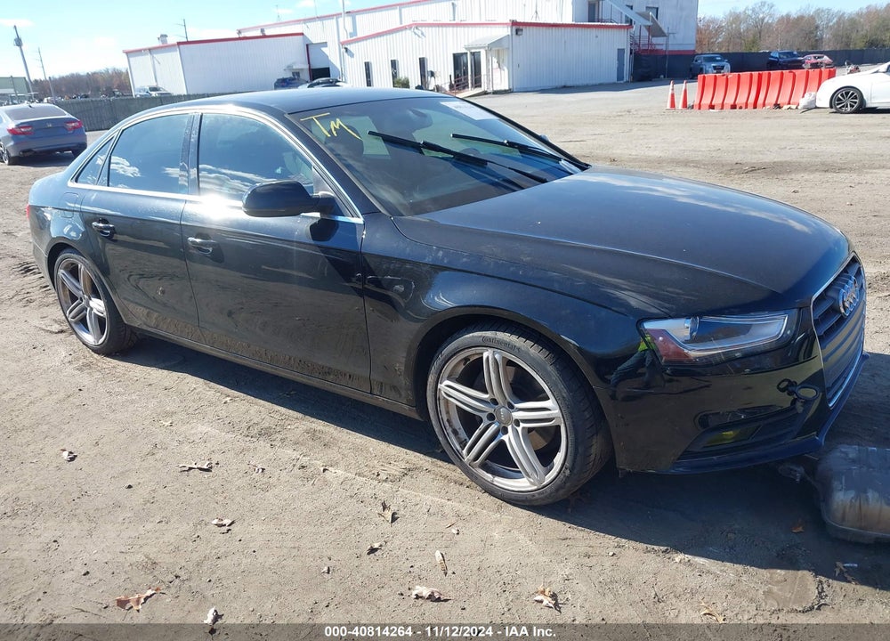 2013 AUDI A4 2.0T PREMIUM VIN: WAUHFAFL1DA192180