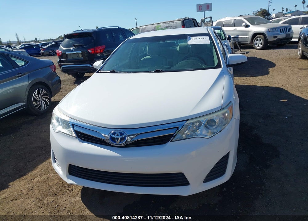 2014 TOYOTA CAMRY HYBRID LE VIN: 4T1BD1FK8EU137520