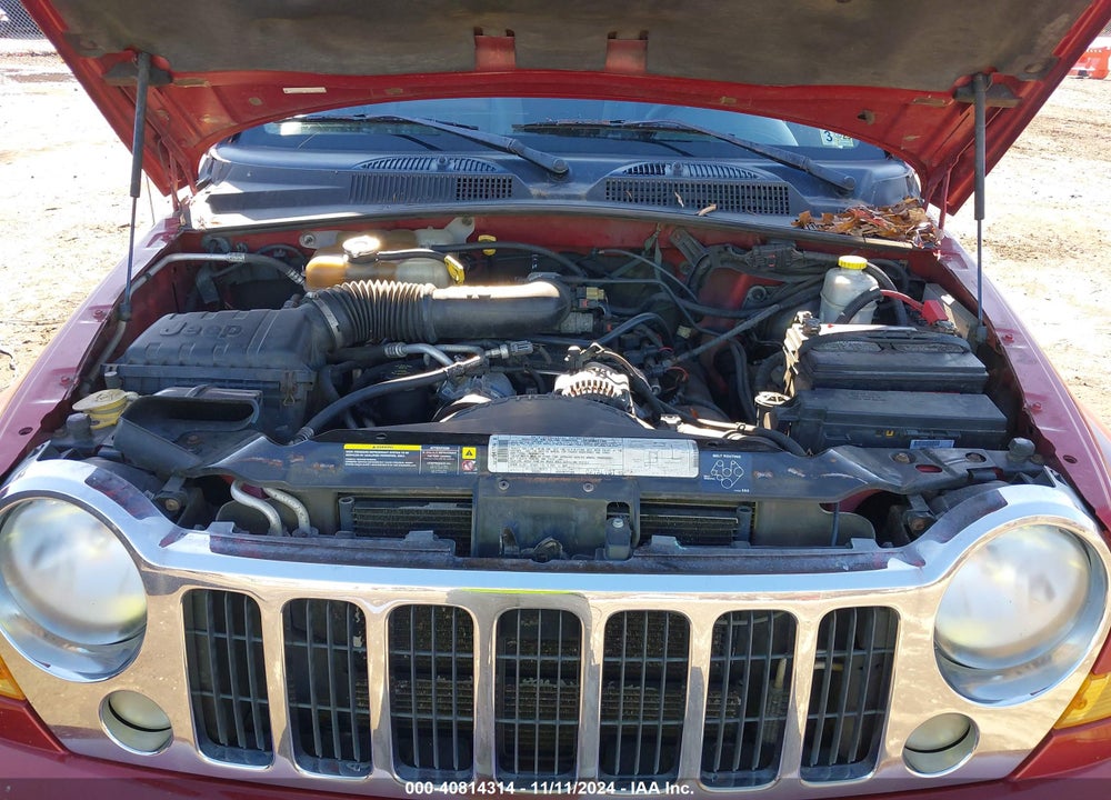 2006 JEEP LIBERTY LIMITED EDITION VIN: 1J8GL58K96W177914