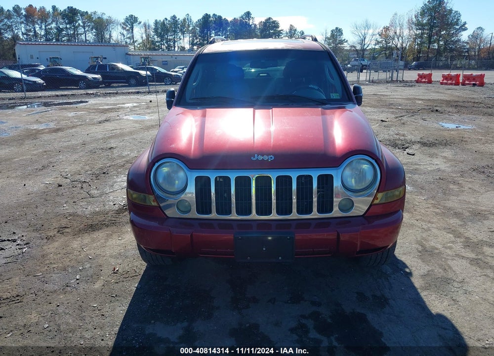 2006 JEEP LIBERTY LIMITED EDITION VIN: 1J8GL58K96W177914