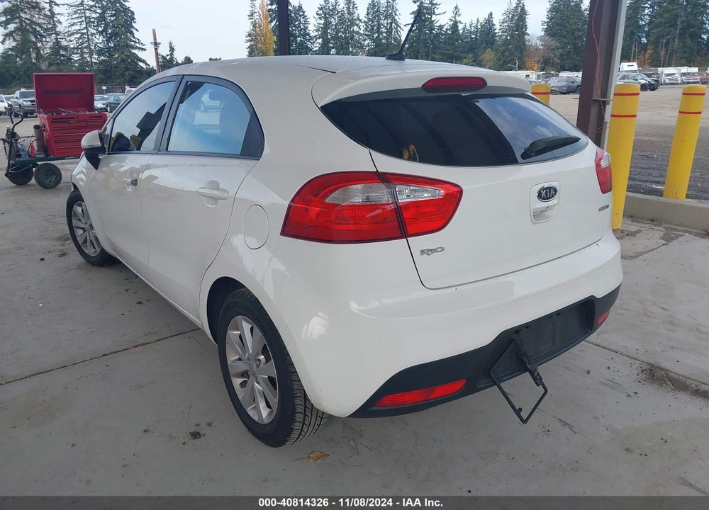 2012 KIA RIO5 EX VIN: KNADN5A32C6090811