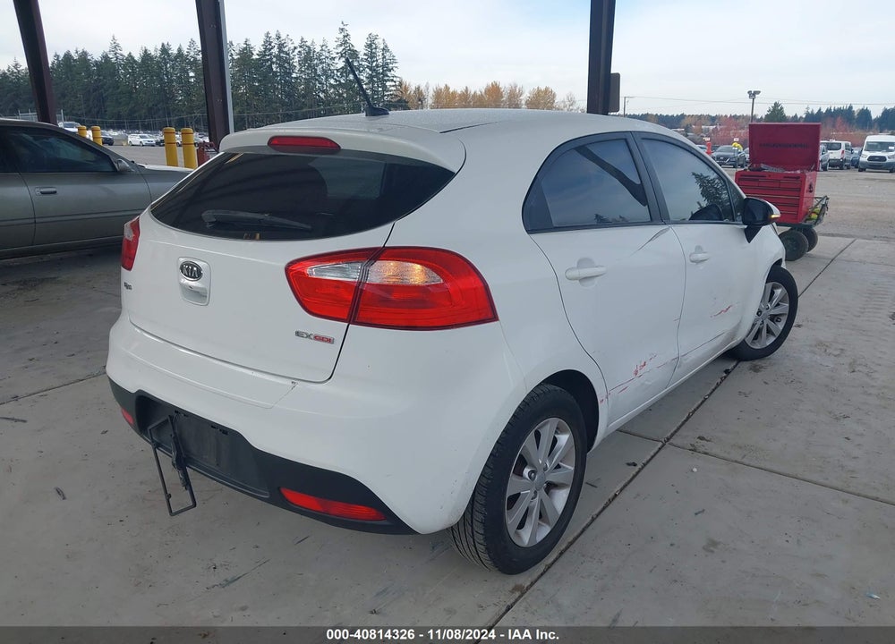 2012 KIA RIO5 EX VIN: KNADN5A32C6090811