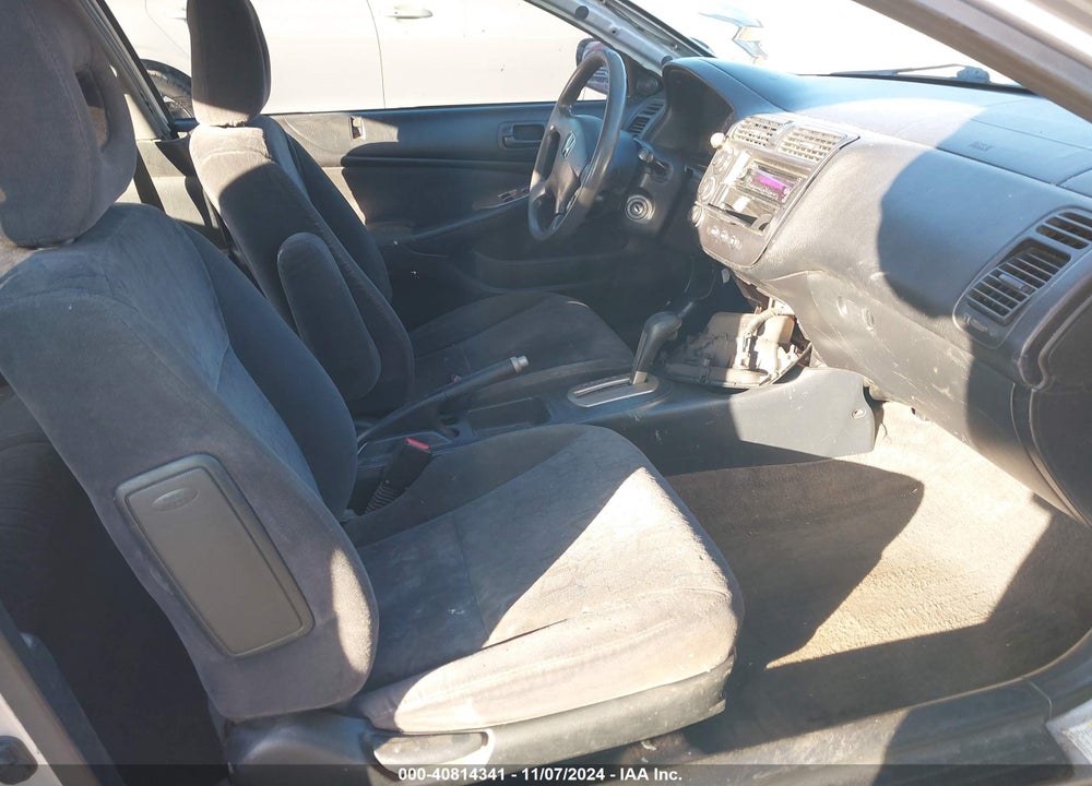 2001 HONDA CIVIC EX VIN: 1HGEM22901L066504