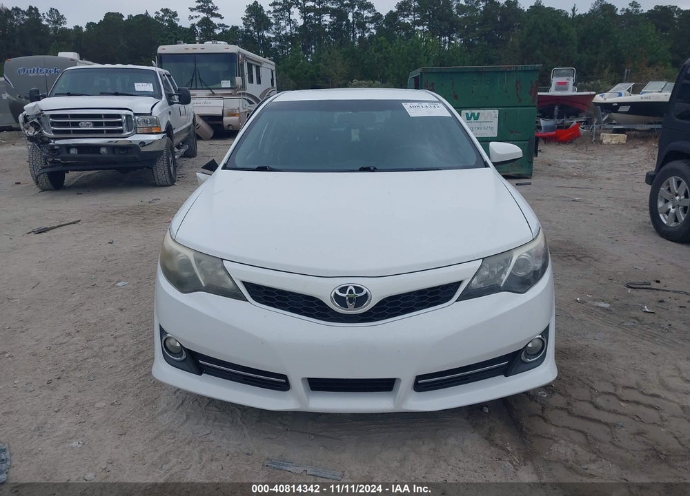 2012 TOYOTA CAMRY SE VIN: 4T1BF1FK8CU148511