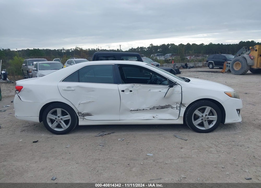 2012 TOYOTA CAMRY SE VIN: 4T1BF1FK8CU148511