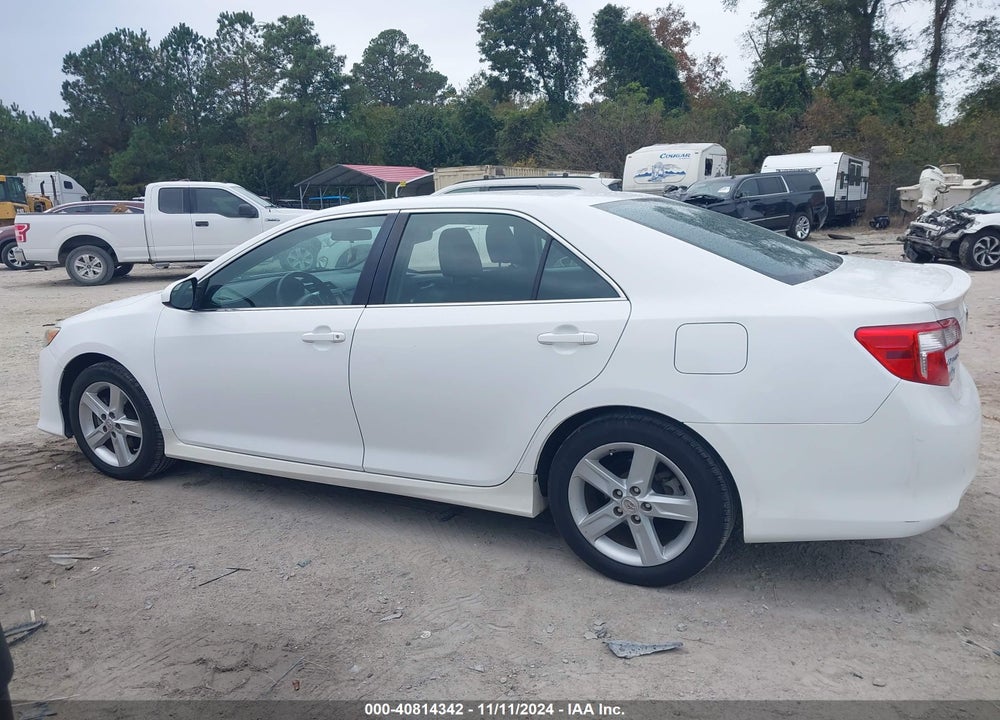 2012 TOYOTA CAMRY SE VIN: 4T1BF1FK8CU148511