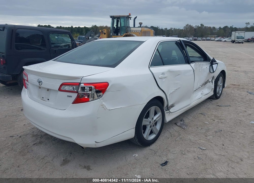 2012 TOYOTA CAMRY SE VIN: 4T1BF1FK8CU148511
