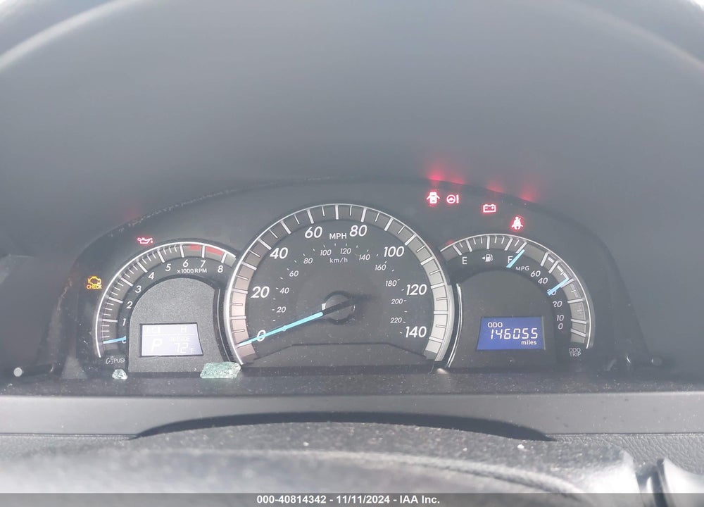 2012 TOYOTA CAMRY SE VIN: 4T1BF1FK8CU148511
