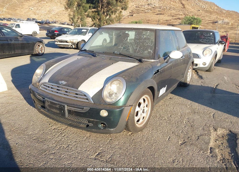 2005 MINI COOPER VIN: WMWRC33495TJ65160