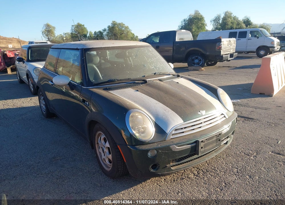 2005 MINI COOPER VIN: WMWRC33495TJ65160
