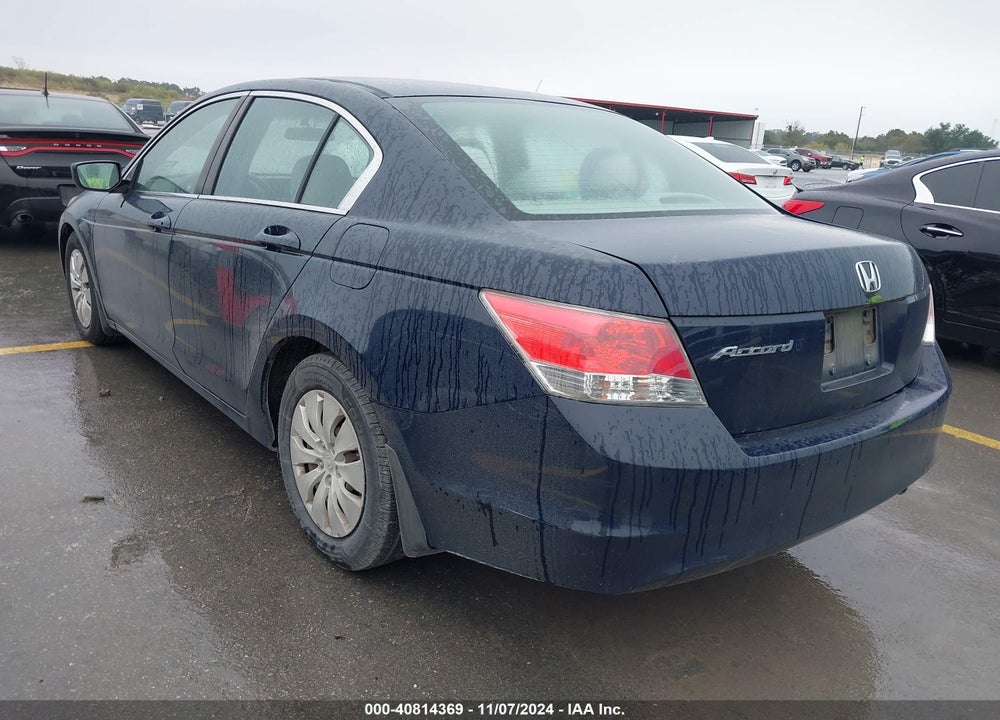 2010 HONDA ACCORD 2.4 LX VIN: 1HGCP2F31AA048870